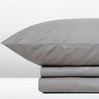 Σετ Σεντόνια με Λάστιχο Cannon Cotton Fresh Solid 100X200+33 Monument